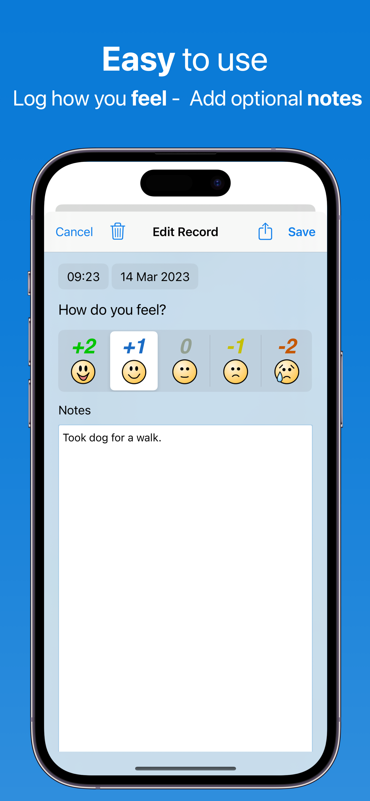 Feeltracker FT Screenshot 3