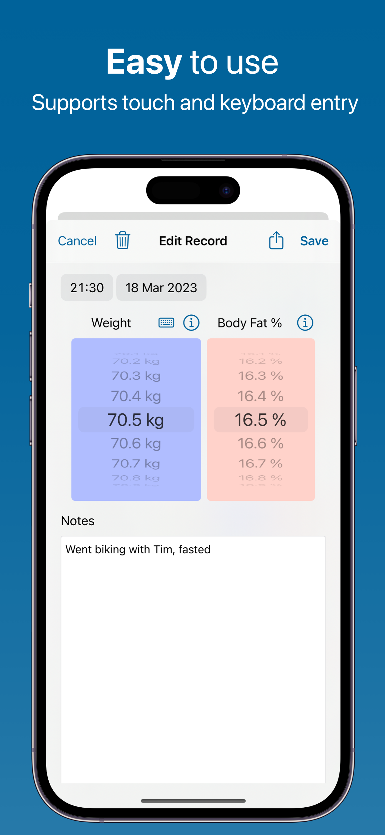 Feeltracker WT Screenshot 3
